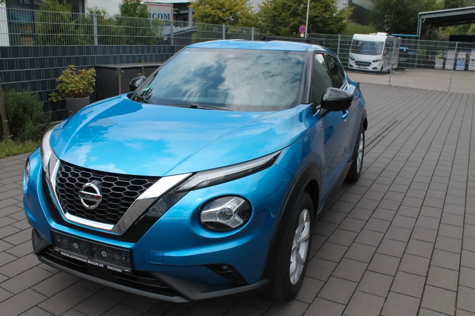 Nissan Juke N-Connecta Navi AHK Bleu - 1