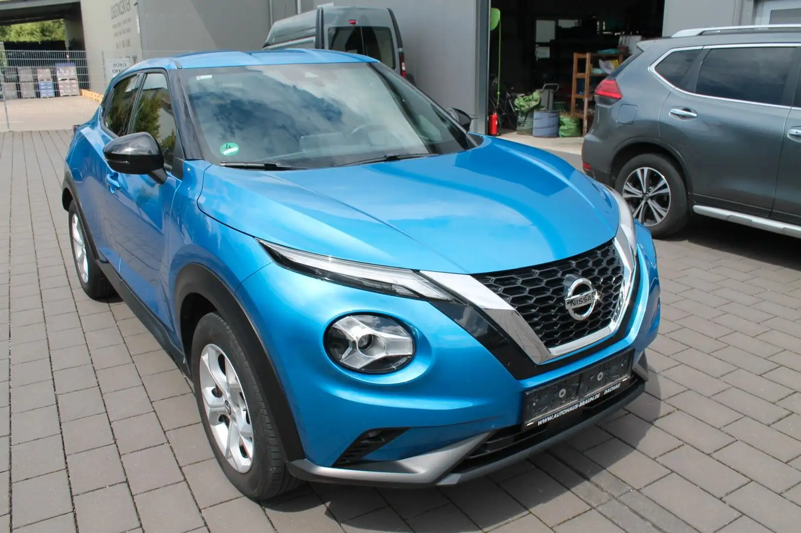 Nissan Juke N-Connecta Navi AHK Bleu - 2