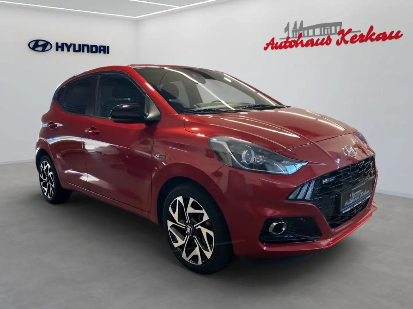 Hyundai i10 1.0 T-GDI N-Line +Apple Carplay+ PDC+ Klimaa. Rouge - 2