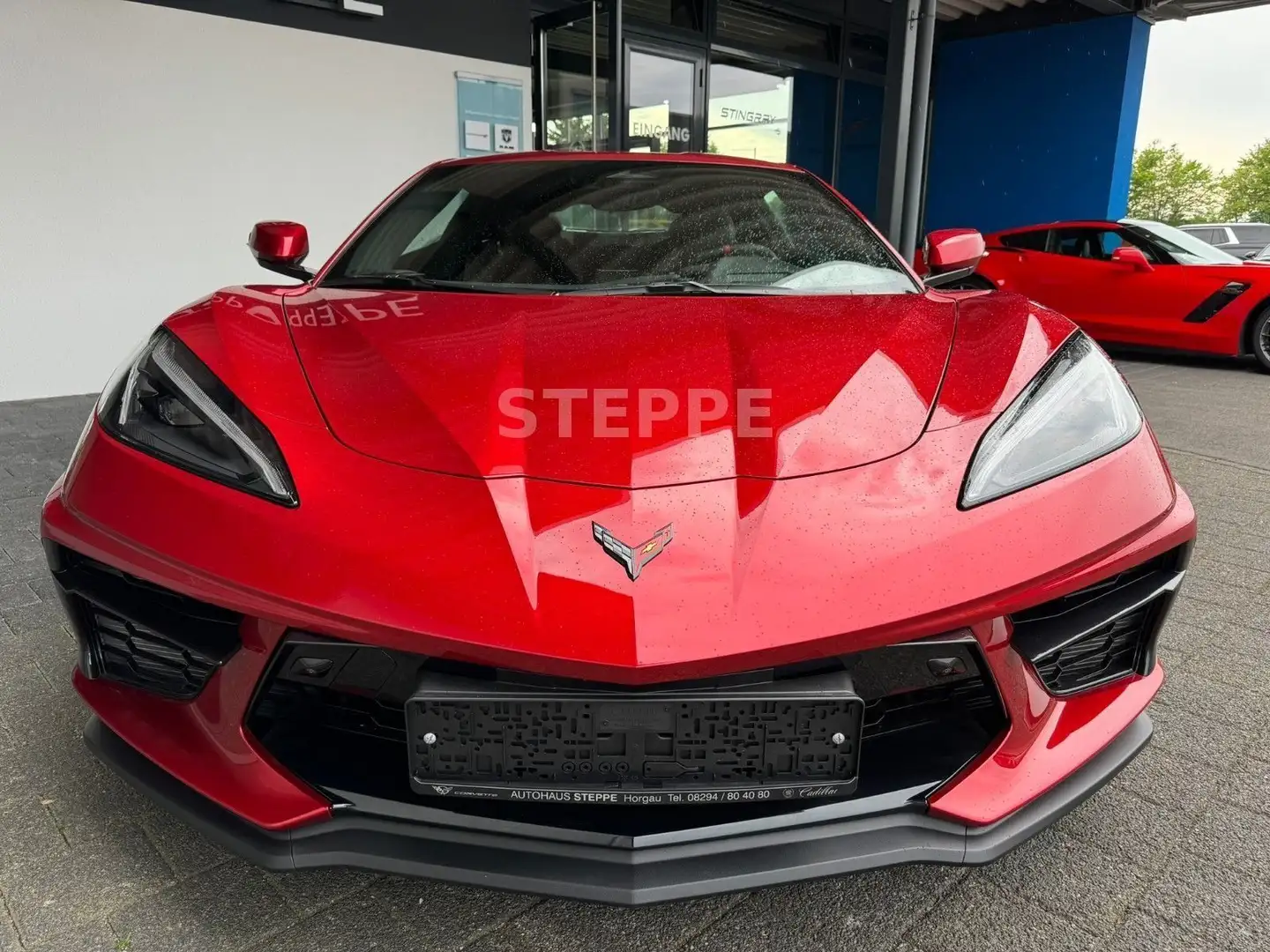 Corvette C8 Stingray Coupe 2024 3LT Europamodell Rot - 2