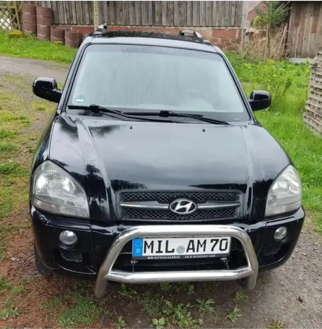 Hyundai TUCSON 2.0 2WD GLS Neue TÜV Fekete - 1