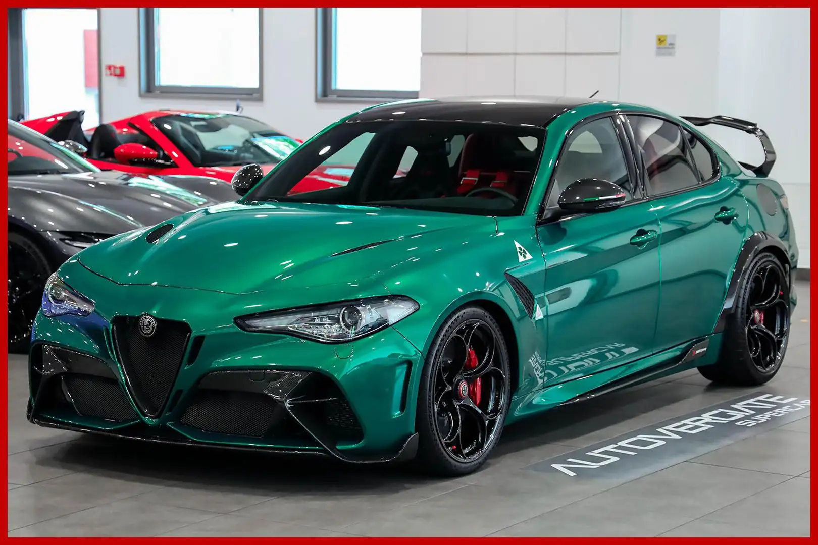 Alfa Romeo Giulia 2.9 V6 Bi-Turbo GTAm - 237 OF 500 Zöld - 1