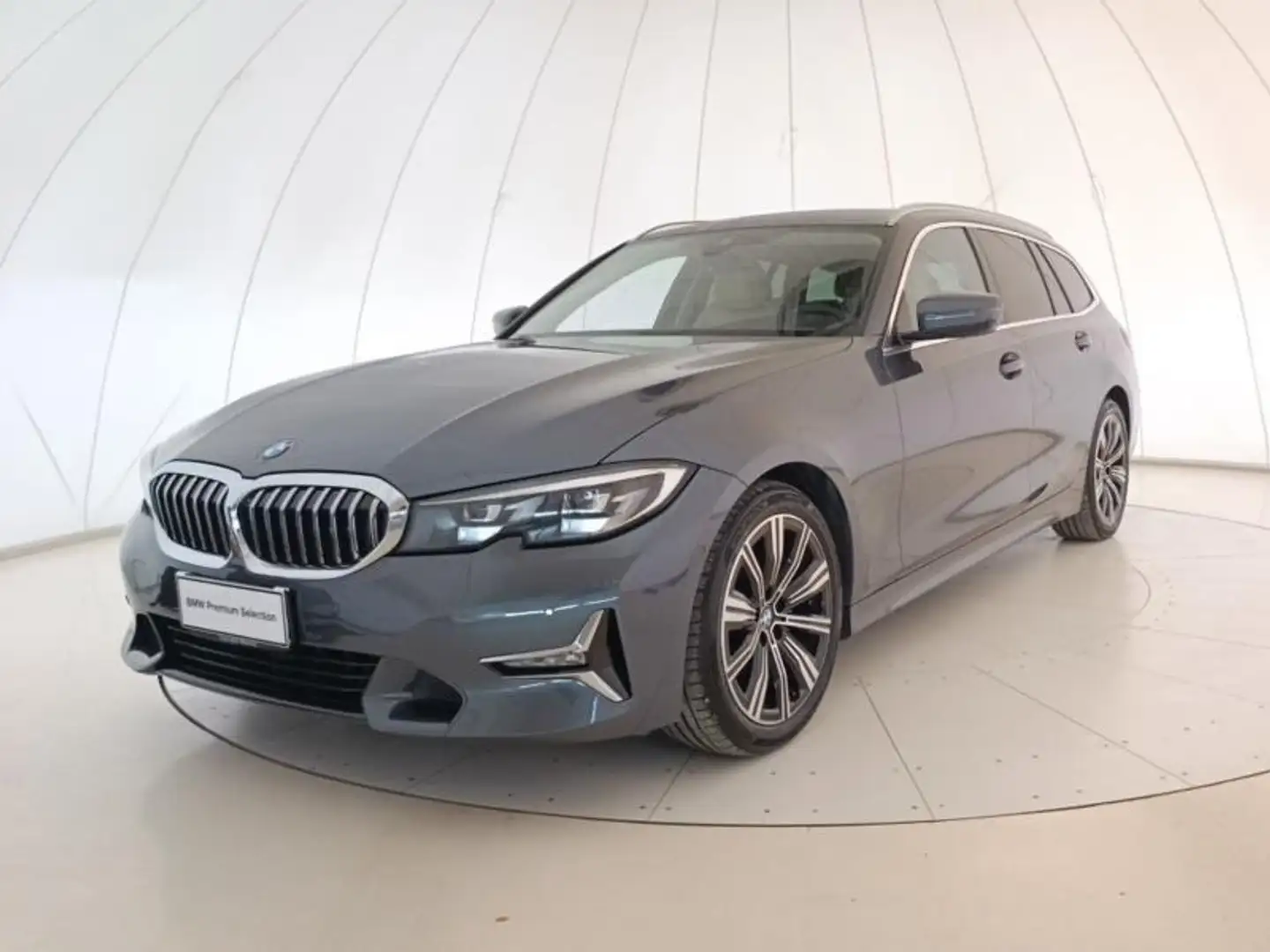 BMW 320 d Touring mhev 48V Luxury auto Grigio - 1