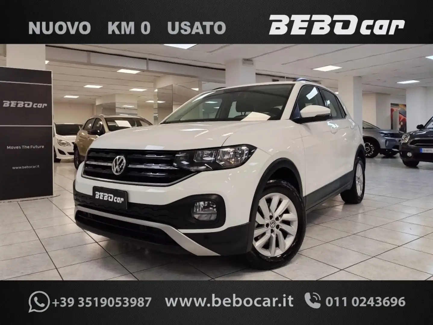 Volkswagen T-Cross 1.0 TSI Style BMT Weiß - 1
