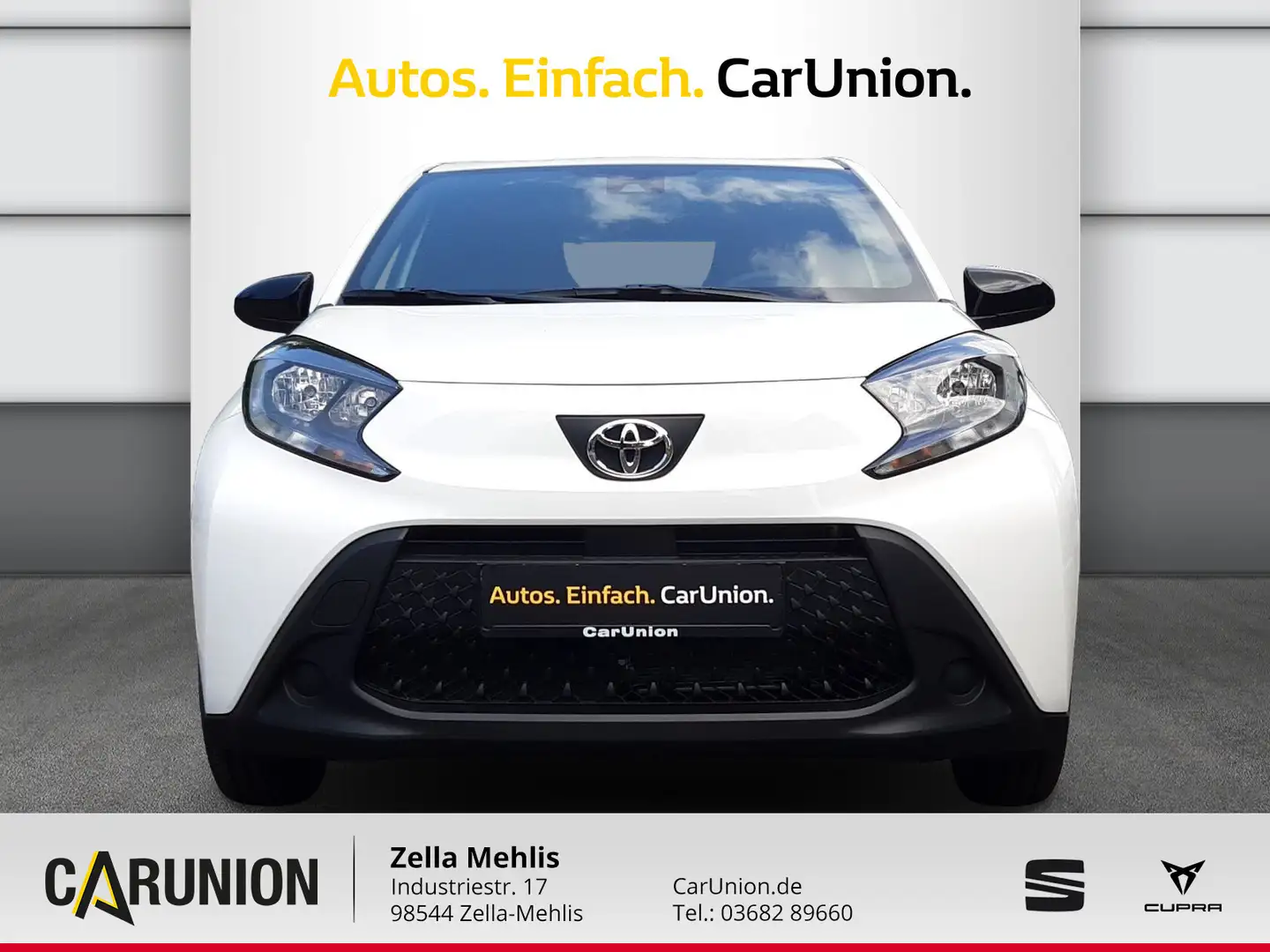 Toyota Aygo X 1,0 l *KLIMA*SITZH*KAMERA*TEMPO* Weiß - 2