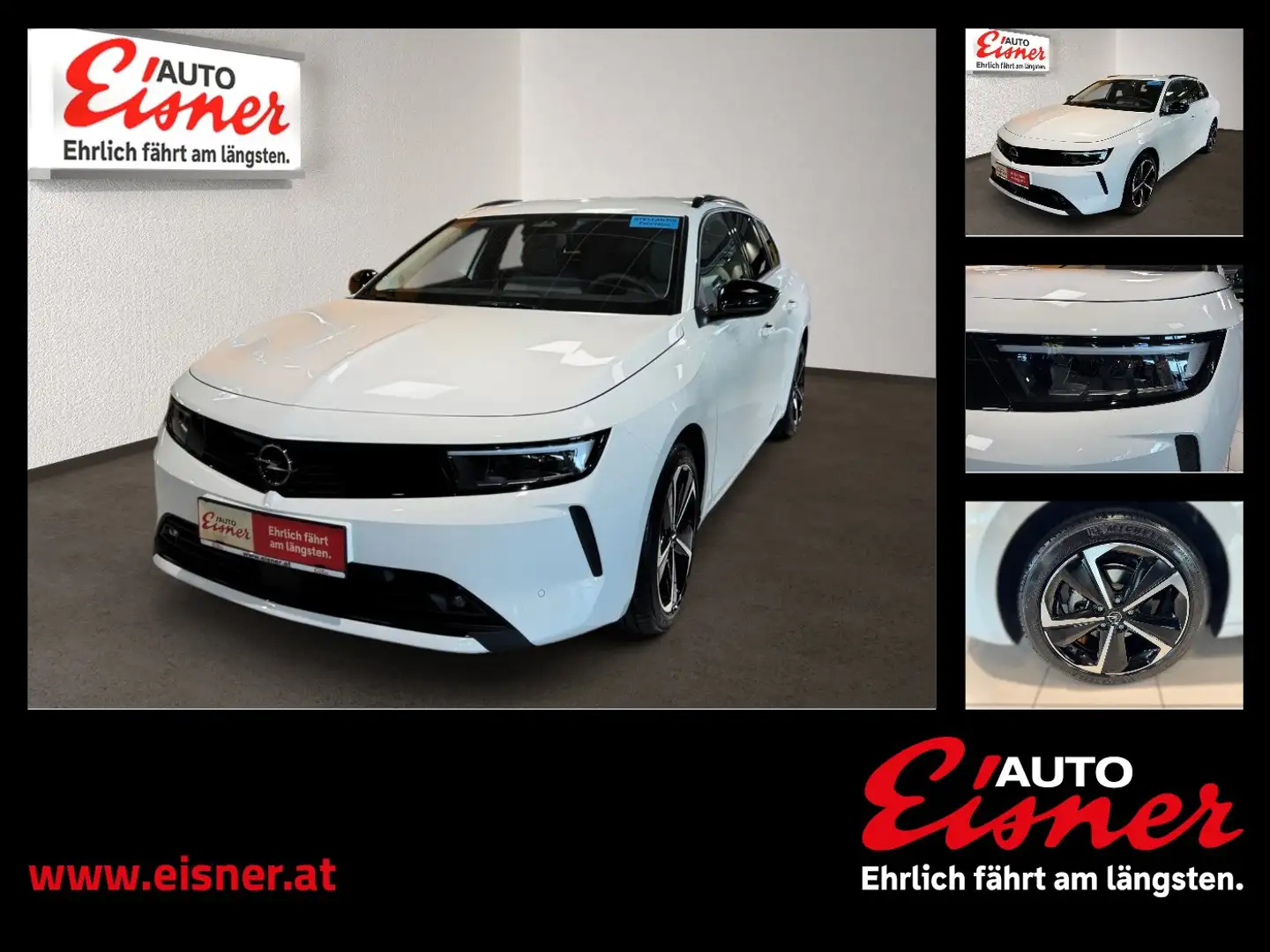 Opel Astra L Sports Tourer 1.2 Turbo Edition Kam. LED Weiß - 1