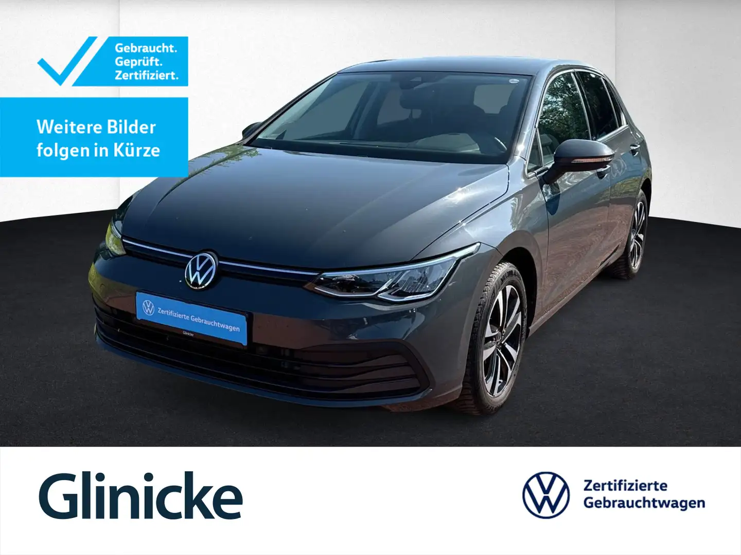 Volkswagen Golf VIII UNITED 2.0 TDI DSG AHK+PDC+Navi+Clima+ Grau - 1