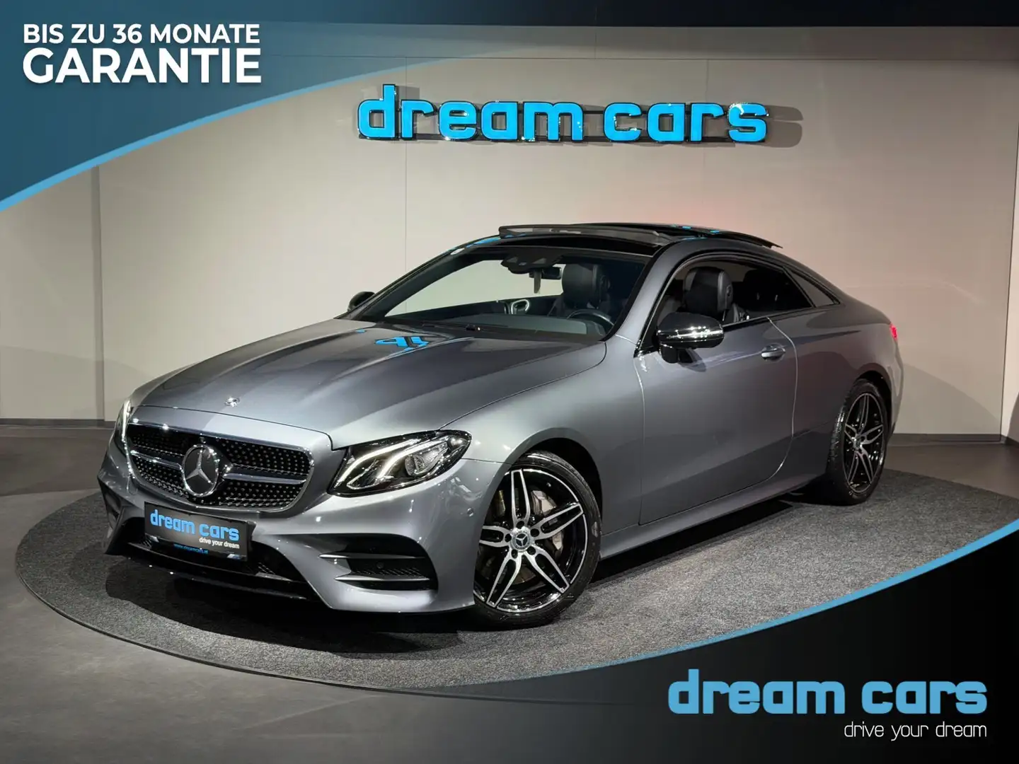Mercedes-Benz E 300 Coupe  AMG Line / Night Paket / Panoramadach / Silber - 1