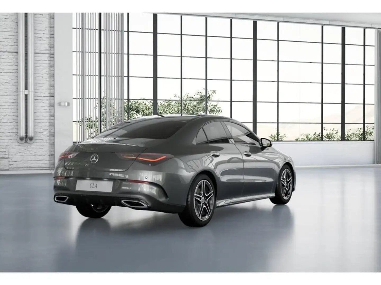 Mercedes-Benz CLA 200 Coupé AMG-Sport+Pano+MLB+Night+Ambiente Grau - 2