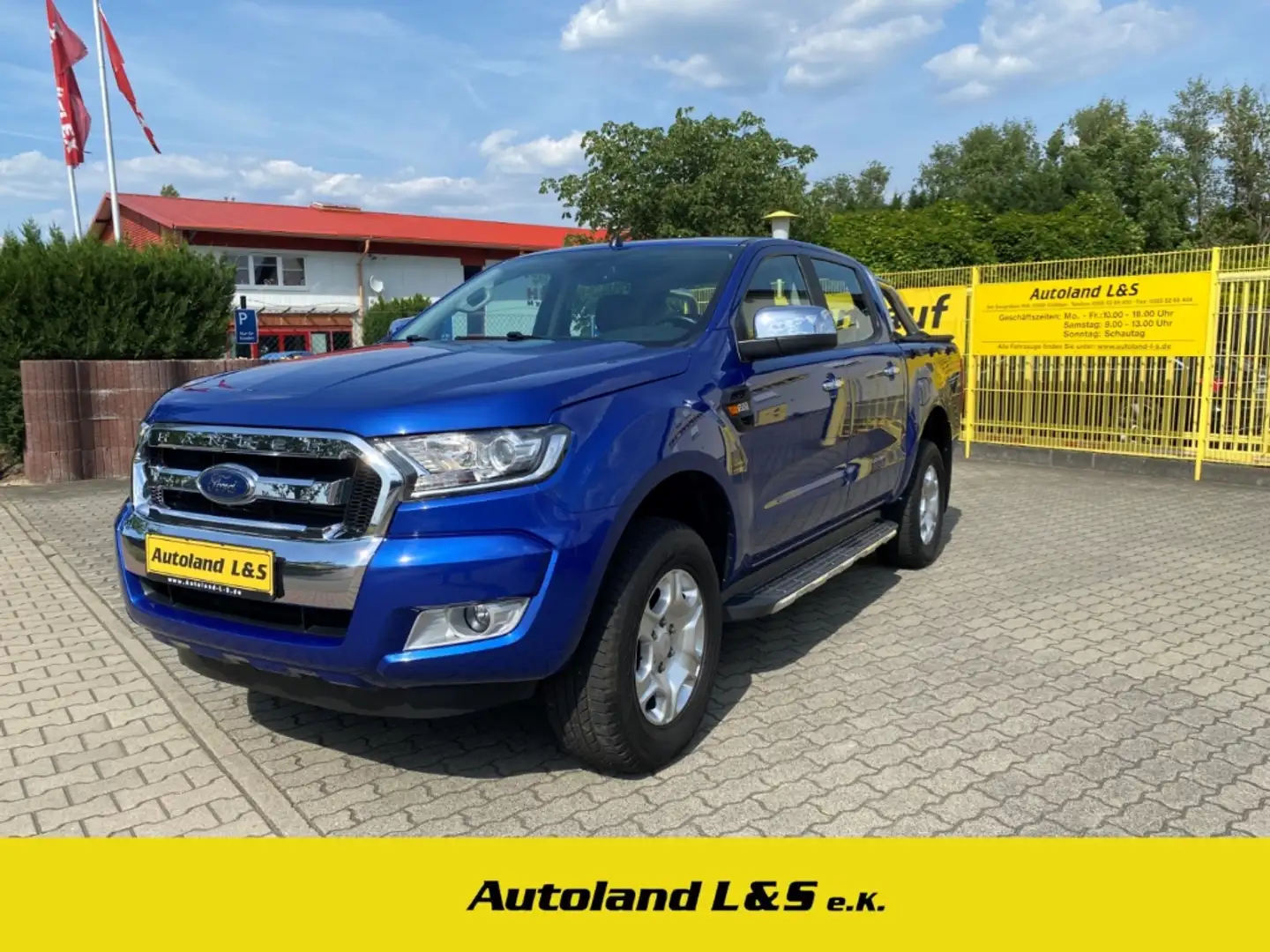 Ford Ranger XLT Doppelkabine 4x4 2.2 TDCi, 8 fach, 2. Hand, Al Azul - 1