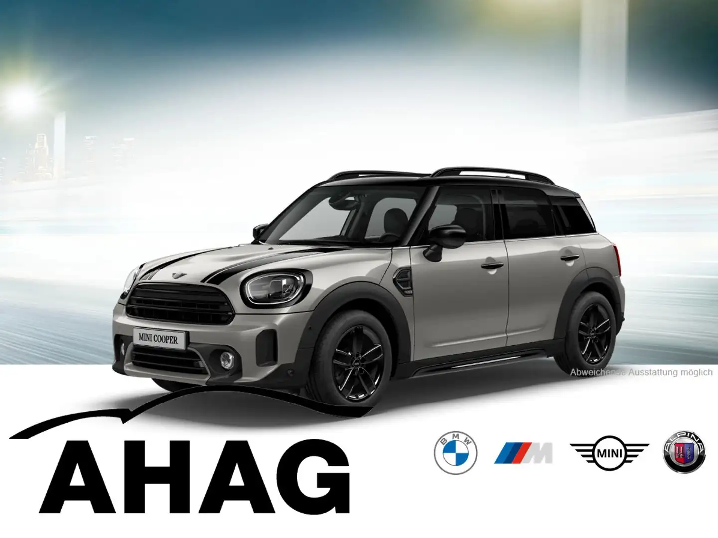 MINI Cooper Countryman Countryman Cooper MINI Yours Trim Klimaaut. Silber - 2