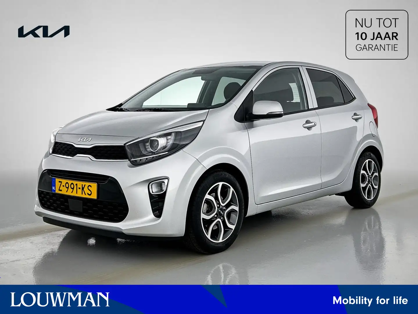 Kia Picanto 1.0 DPi DynamicPlusLine | Navigatie | Parkeercamer Grijs - 1