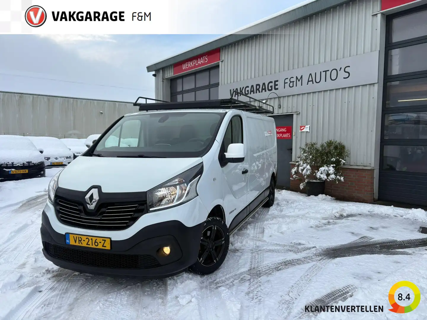 Renault Trafic 1.6 dCi T29 L2H1 Turbo2 Energy Blanc - 1