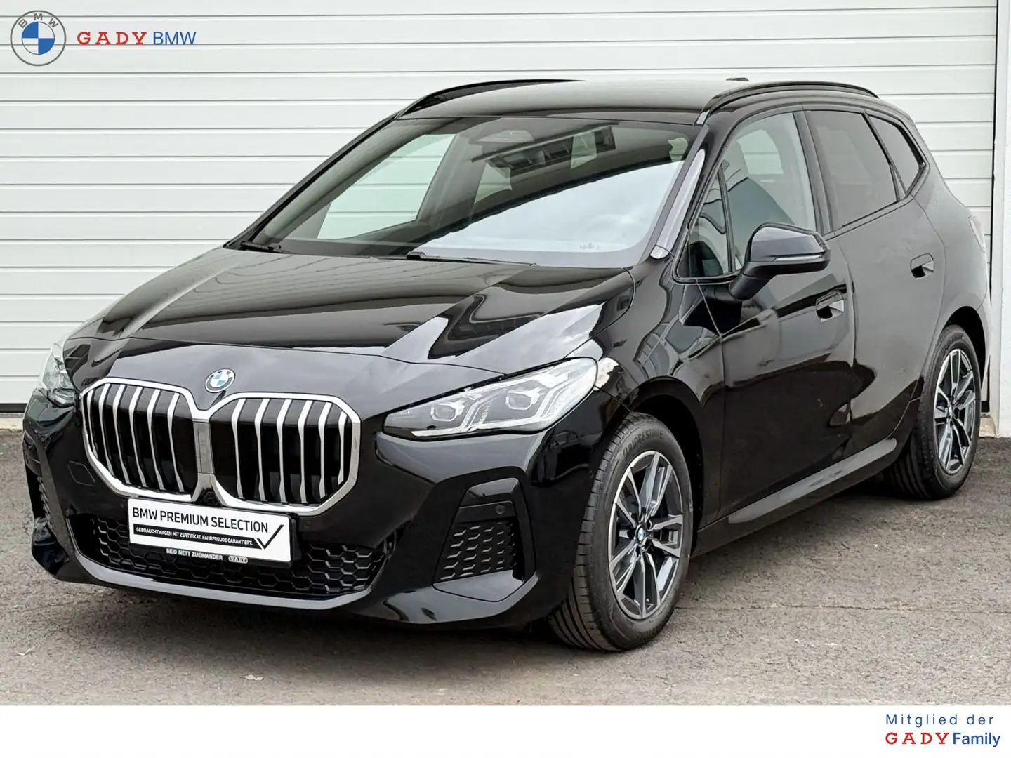 BMW 218 d Schwarz - 1
