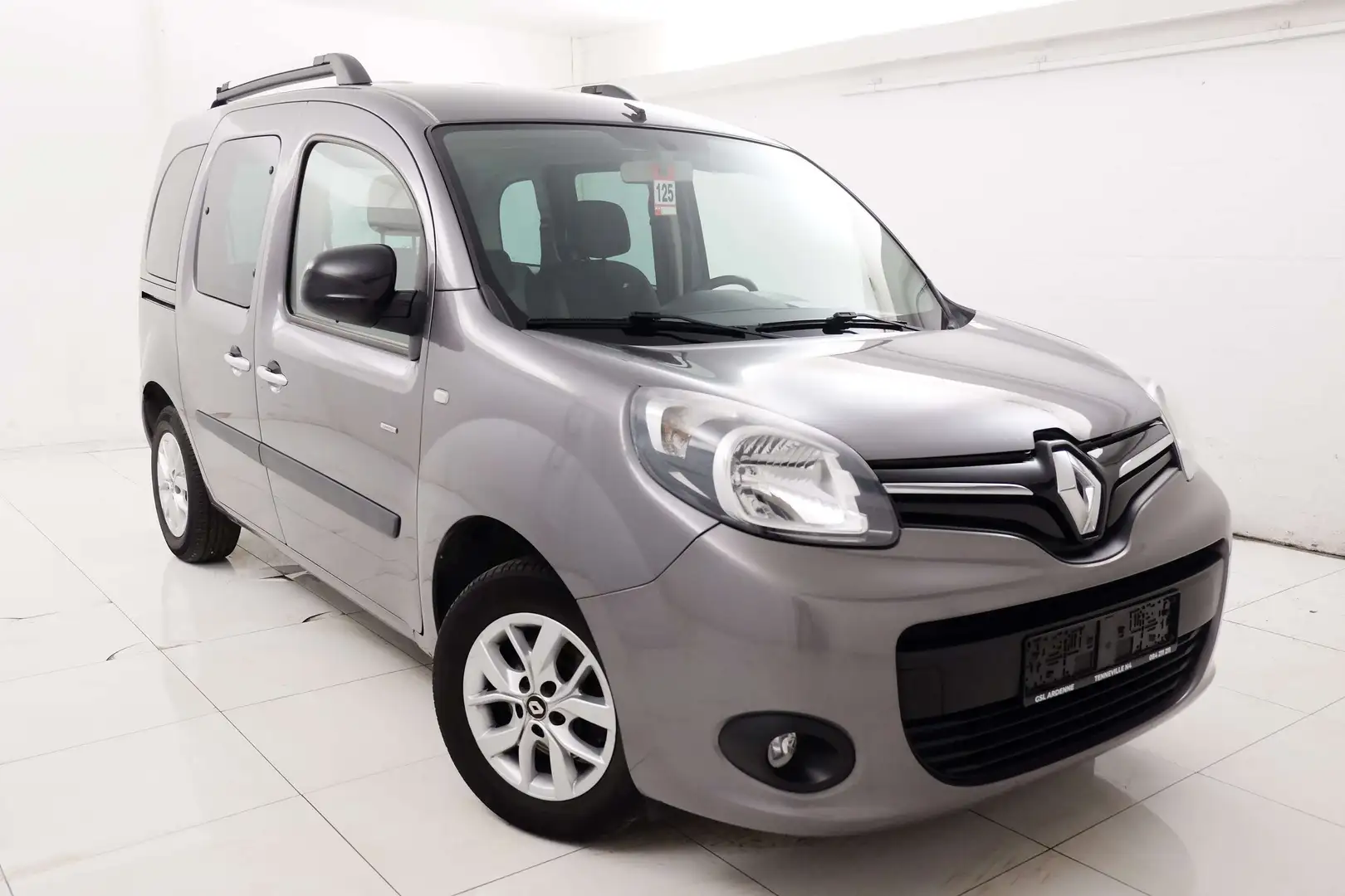 Renault Kangoo Kangoo 1.2 TCe # 1ère main ! Airco, Bluetooth Gris - 1
