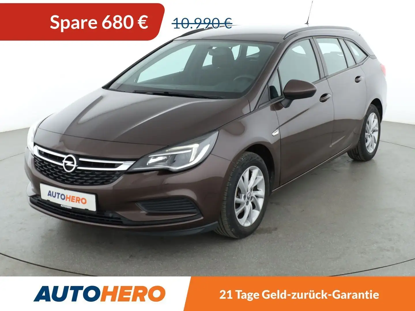 Opel Astra 1.0 Turbo Selection Start/Stop*TEMPO*PDC*KLIMA Braun - 1