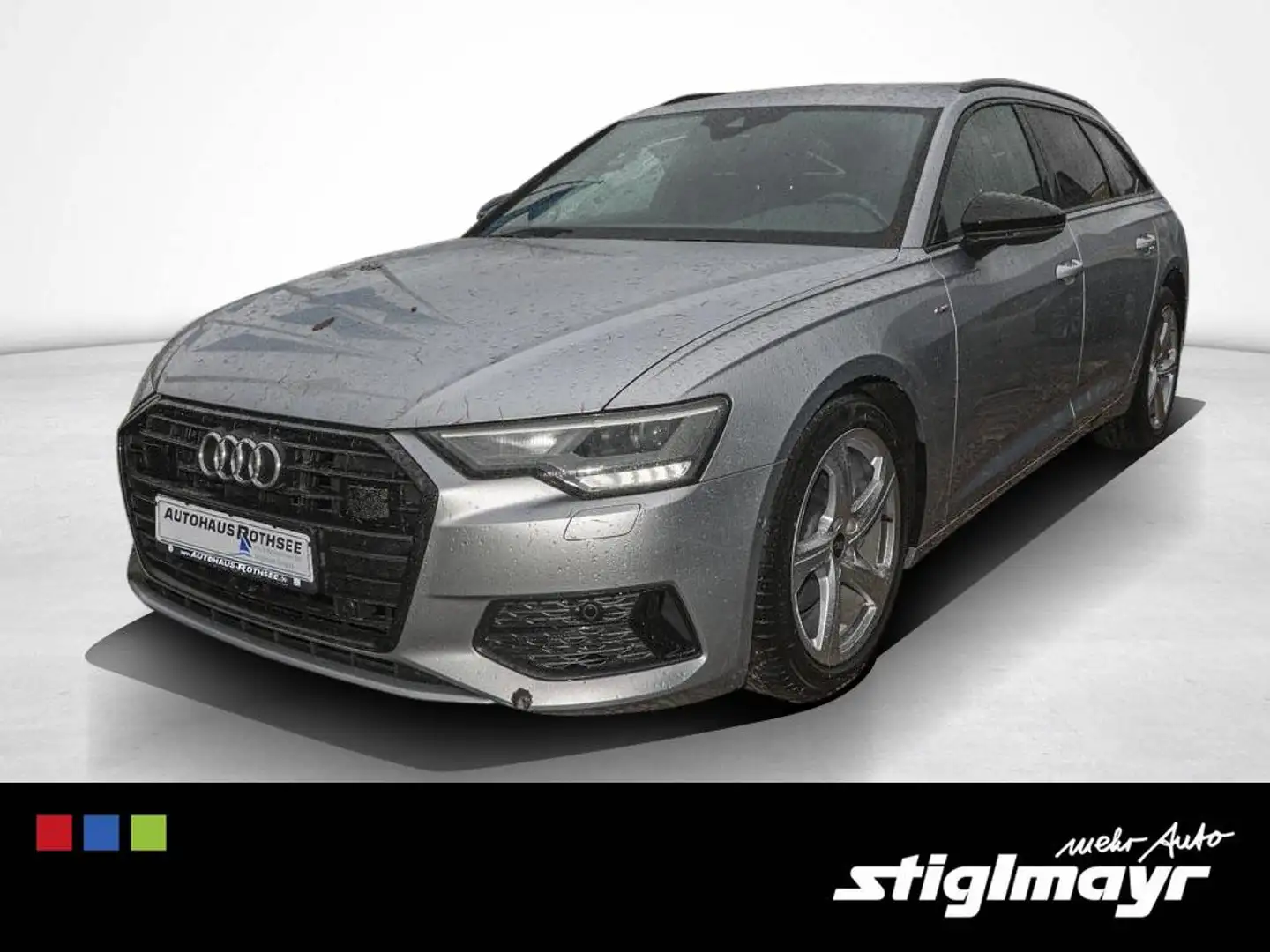 Audi A6 Avant sport S-line 40TDI S-tronic ACC+LED+19Z Zilver - 1