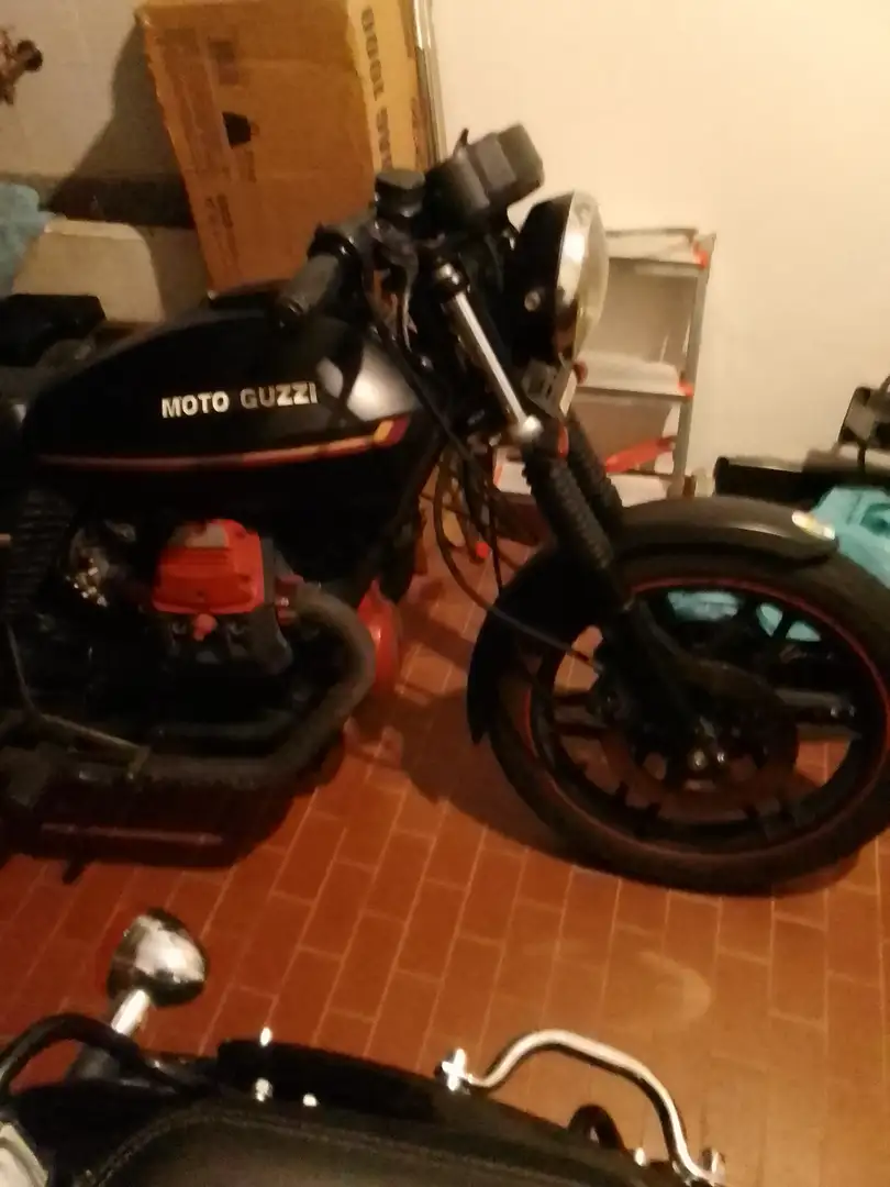 Moto Guzzi V 50 Negro - 2