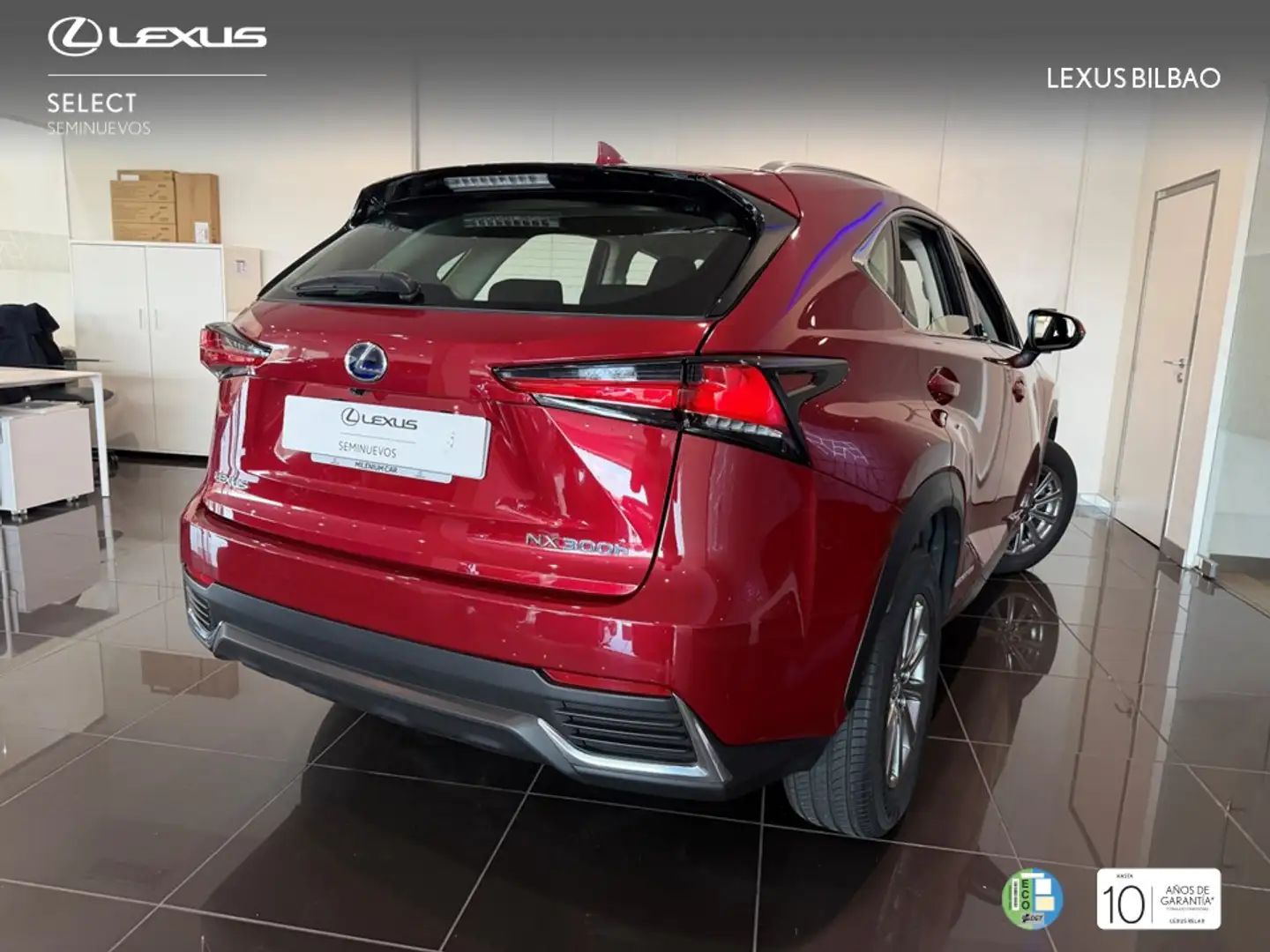 Lexus NX 300 300h Business 2WD Burdeos - 2
