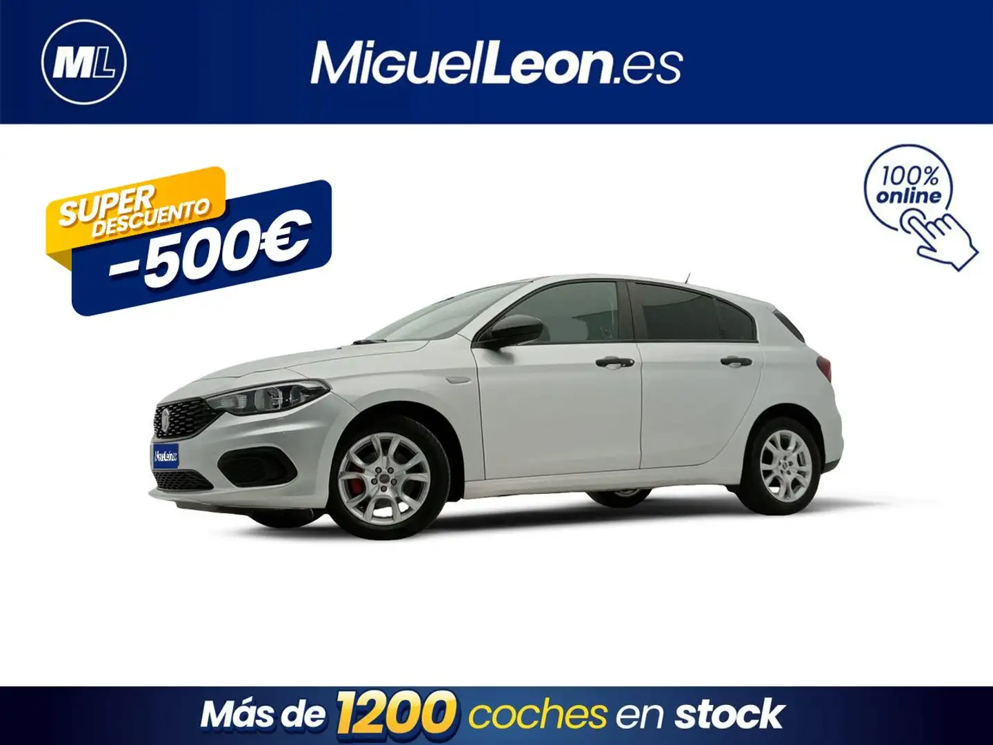 Fiat Tipo 1.4 Lounge Plateado - 1