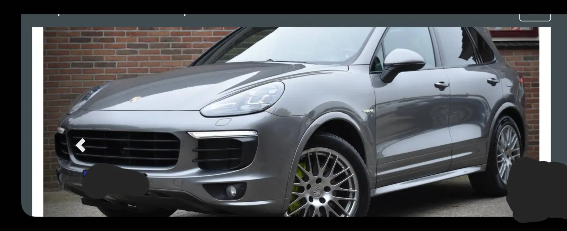 Porsche Cayenne Cayenne S E-Hybrid Gris - 1