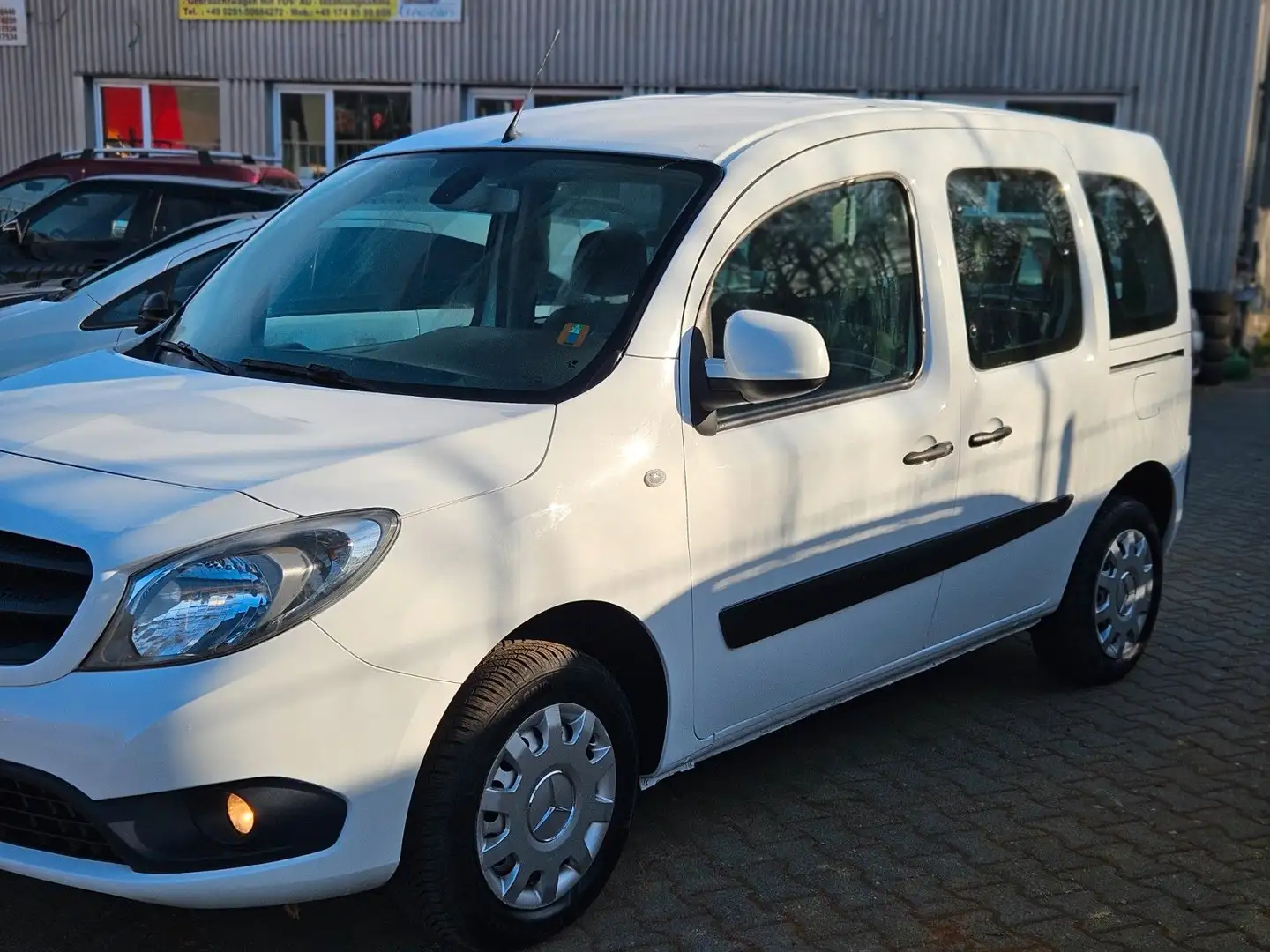 Mercedes-Benz Citan Kombi 109 CDI lang Tüv Neu Klima Blanc - 2