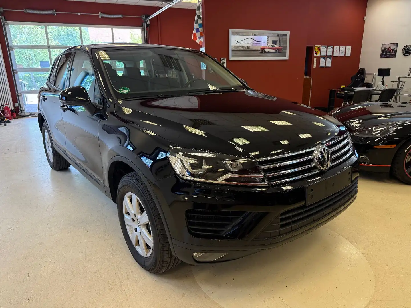 Volkswagen Touareg V6 TDI BMT Terrain Tech 4M AHK,NUR 43"KM Negro - 1