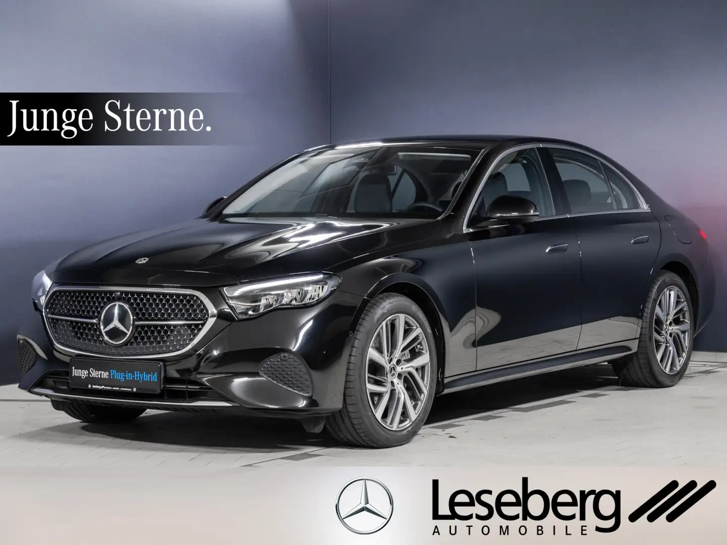 Mercedes-Benz E 300 E 300 de AVANTGARDE LED/Kamera/DAB/MBUX/CarPlay Negro - 1