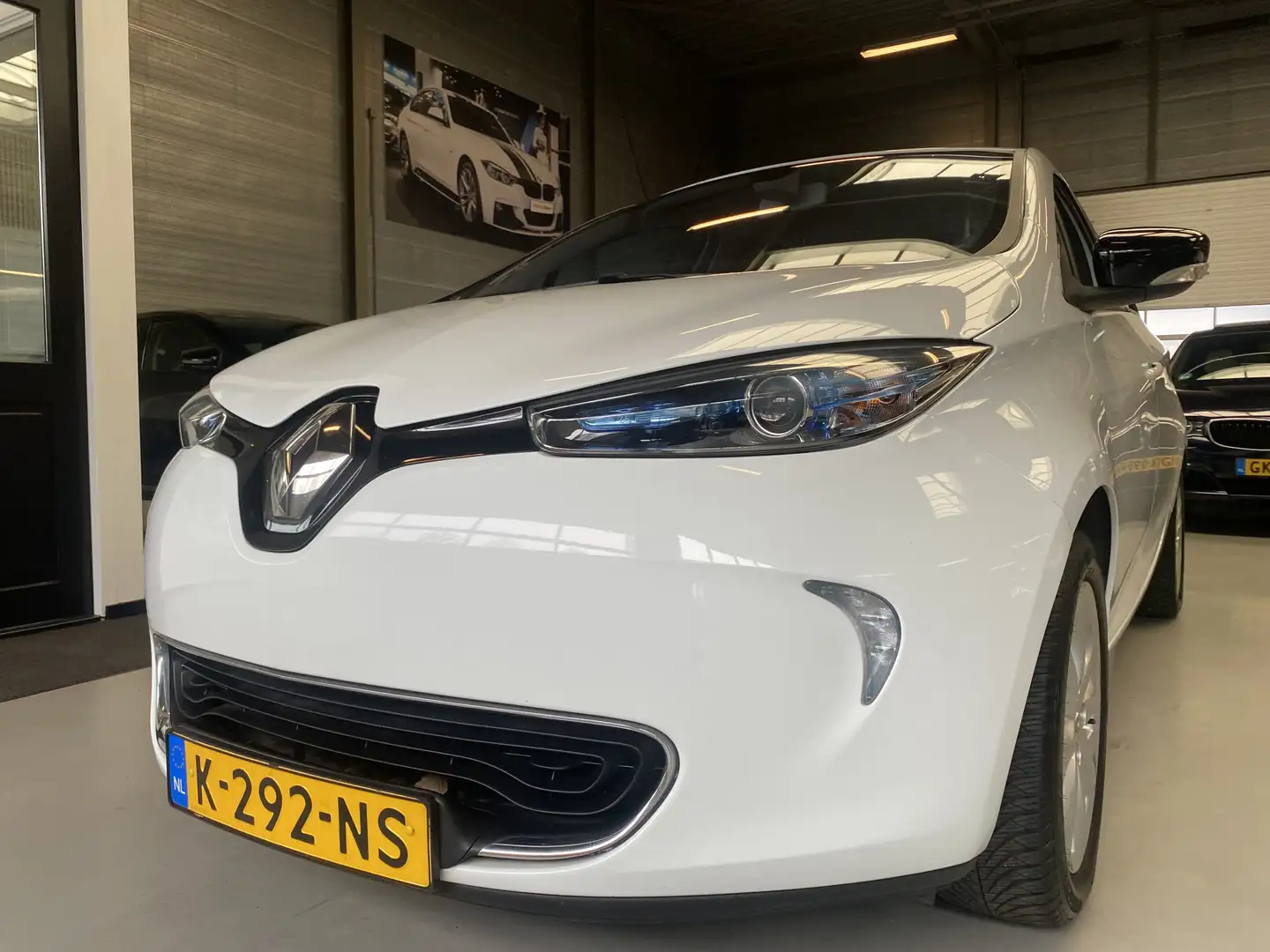 Renault ZOE Q210 Zen Quickcharge prijs incl accu Airco, Naviga Wit - 1