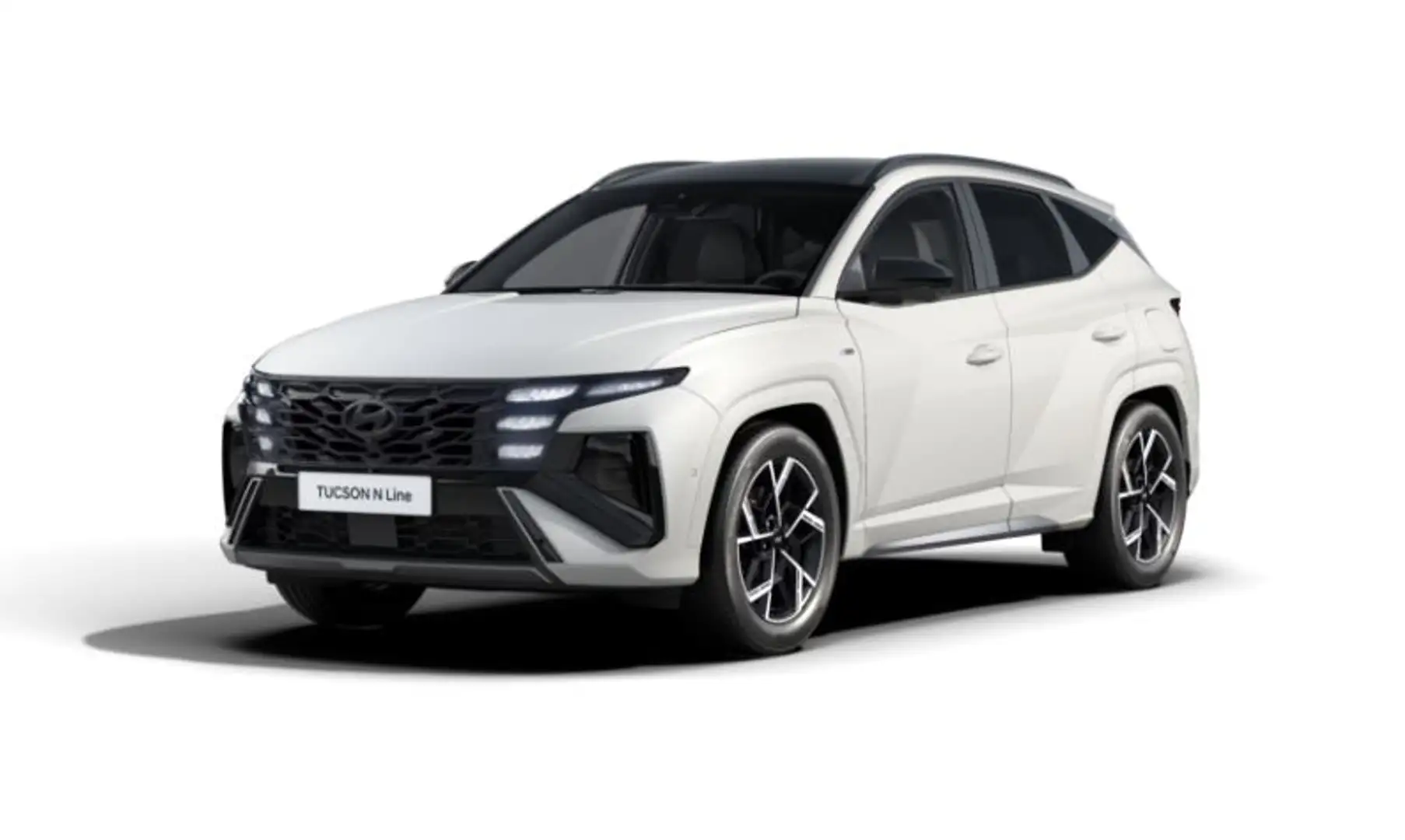 Hyundai TUCSON N-Line "Privat" 118KW DCT 2WD Serenity White Sitzp Weiß - 2