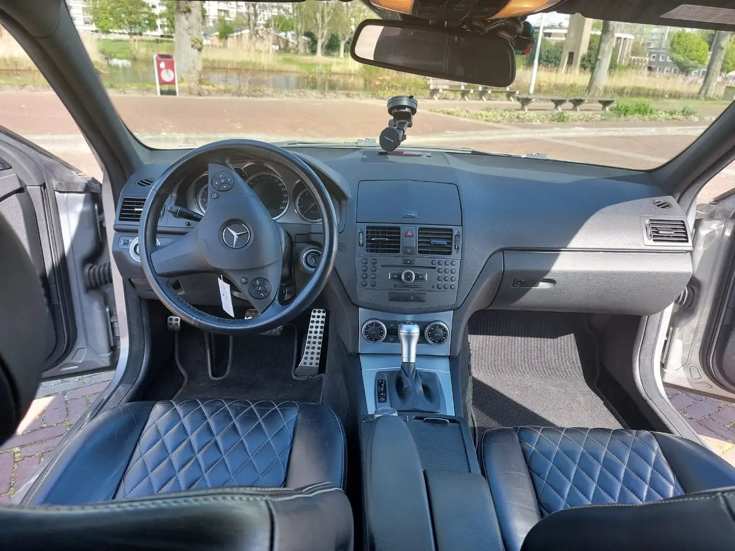 Mercedes-Benz C 180 C 180 K Bl.E.BnsEdition Av. Zilver - 2