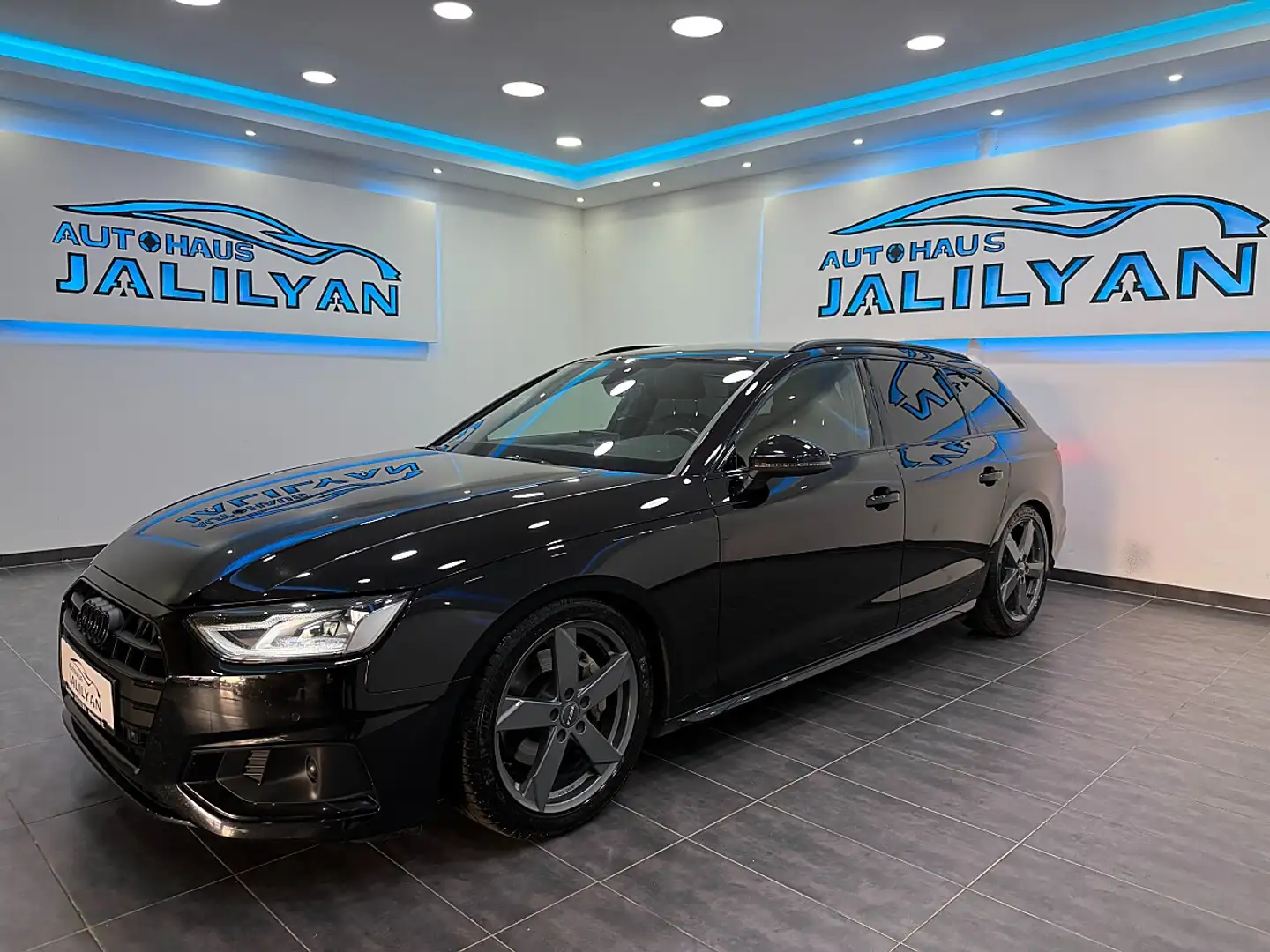 Audi A4 Avant 40 TDI AHK, ACC, NAVI, LEDER, SHZ, CAR PL... Schwarz - 2