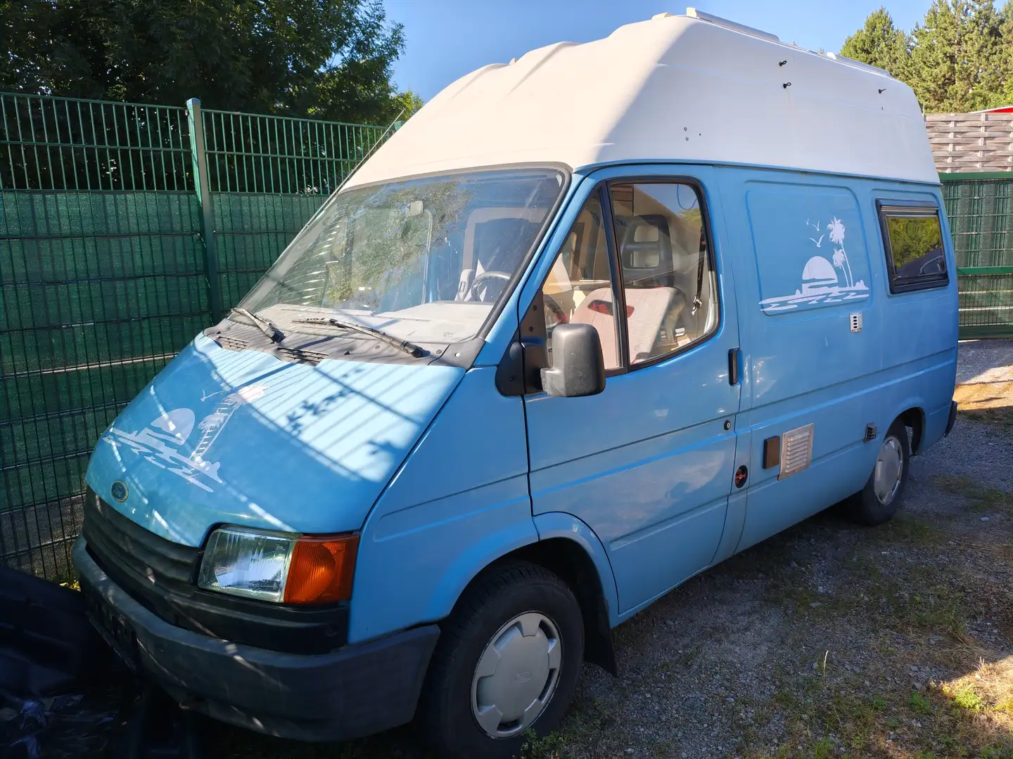 Ford Transit Münnich Aufbau Pickerl neu bis 06/2026 Blau - 1