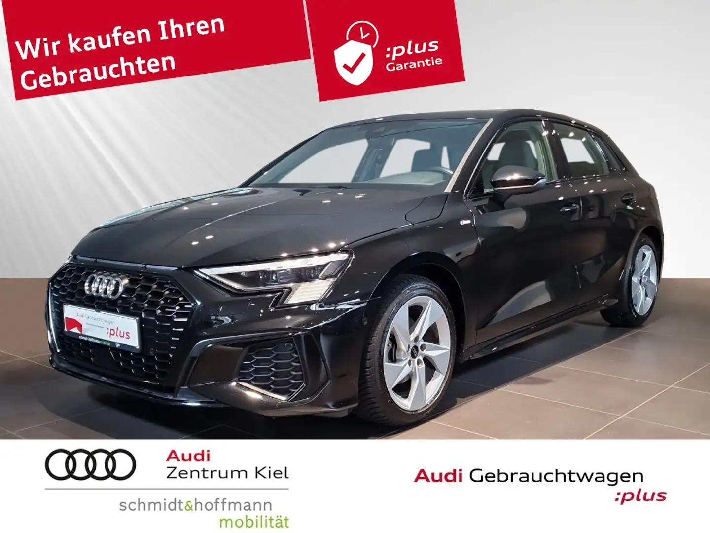 Audi A3 Sportback 35 TFSI S-line S-tronic Matrix-LED Navi+ Schwarz - 1
