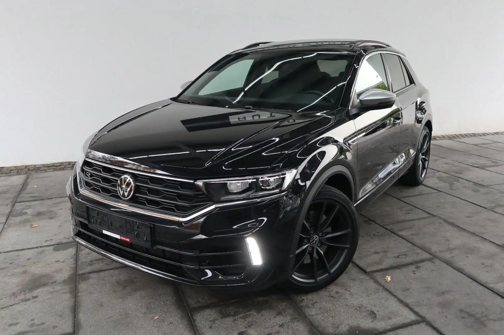 Volkswagen T-Roc R 4Motion*Pano*Akrapovic*R.Kam*DCC*AHK*ACC Schwarz - 1