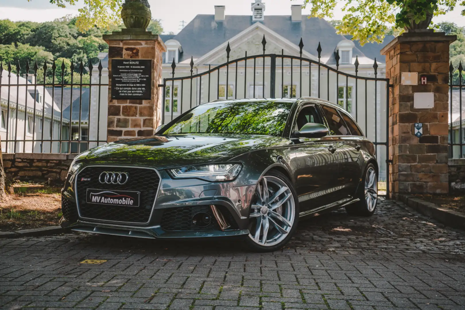 Audi RS6 * Vendu * Verkocht * Sold Gris - 2