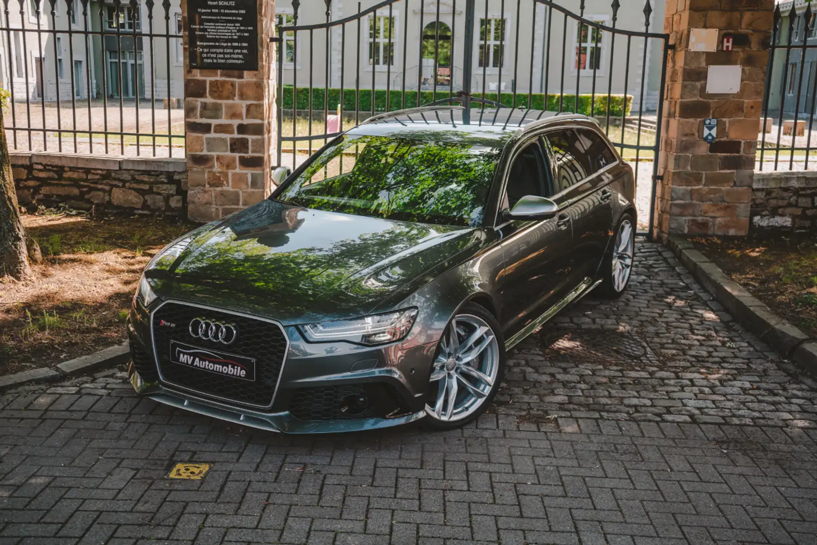 Audi RS6 * Vendu * Verkocht * Sold Gris - 1