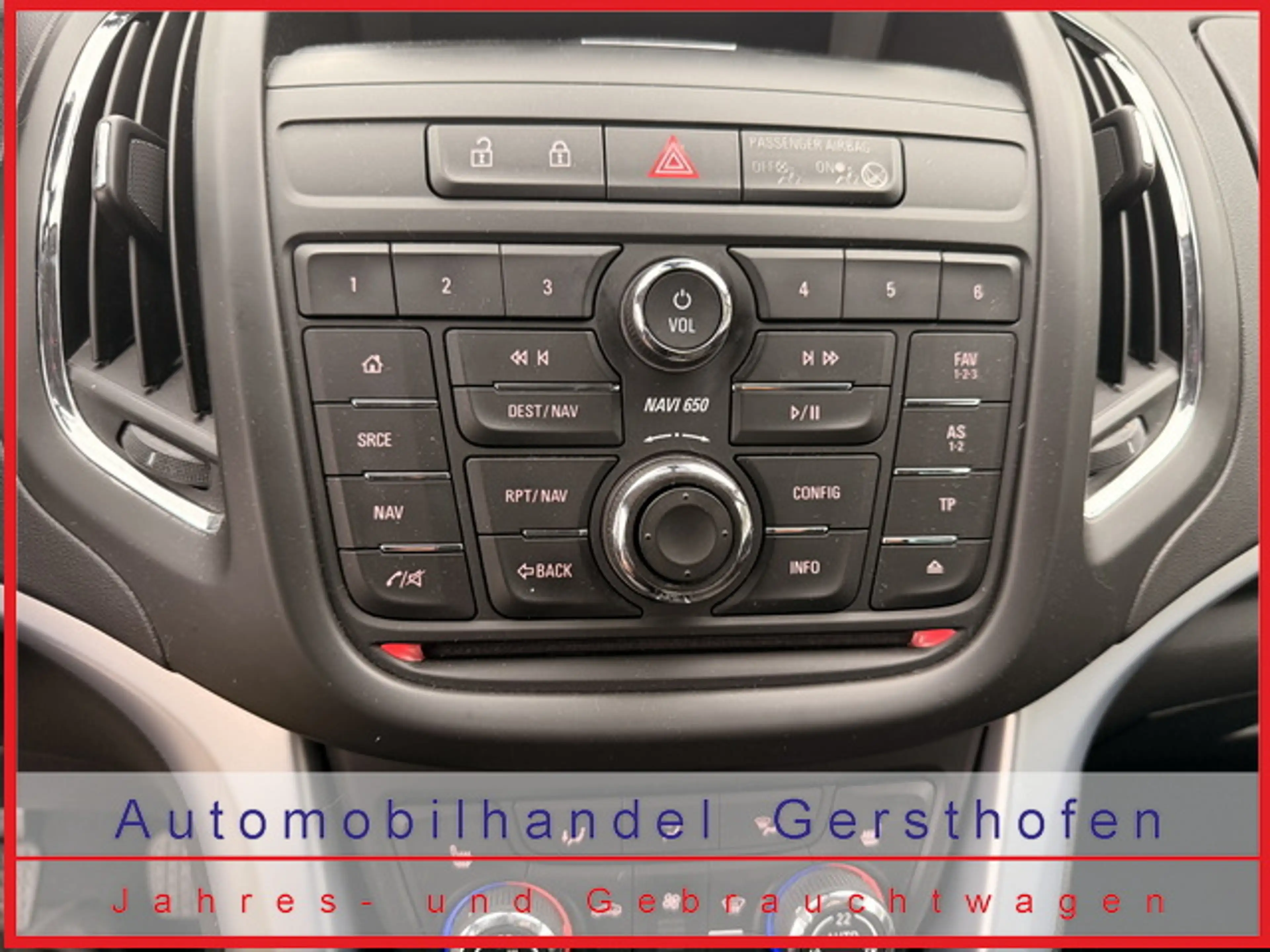 Opel Zafira Tourer Zafira 1.4 Turbo ecoFLEX Start/Stop Active — photo 13