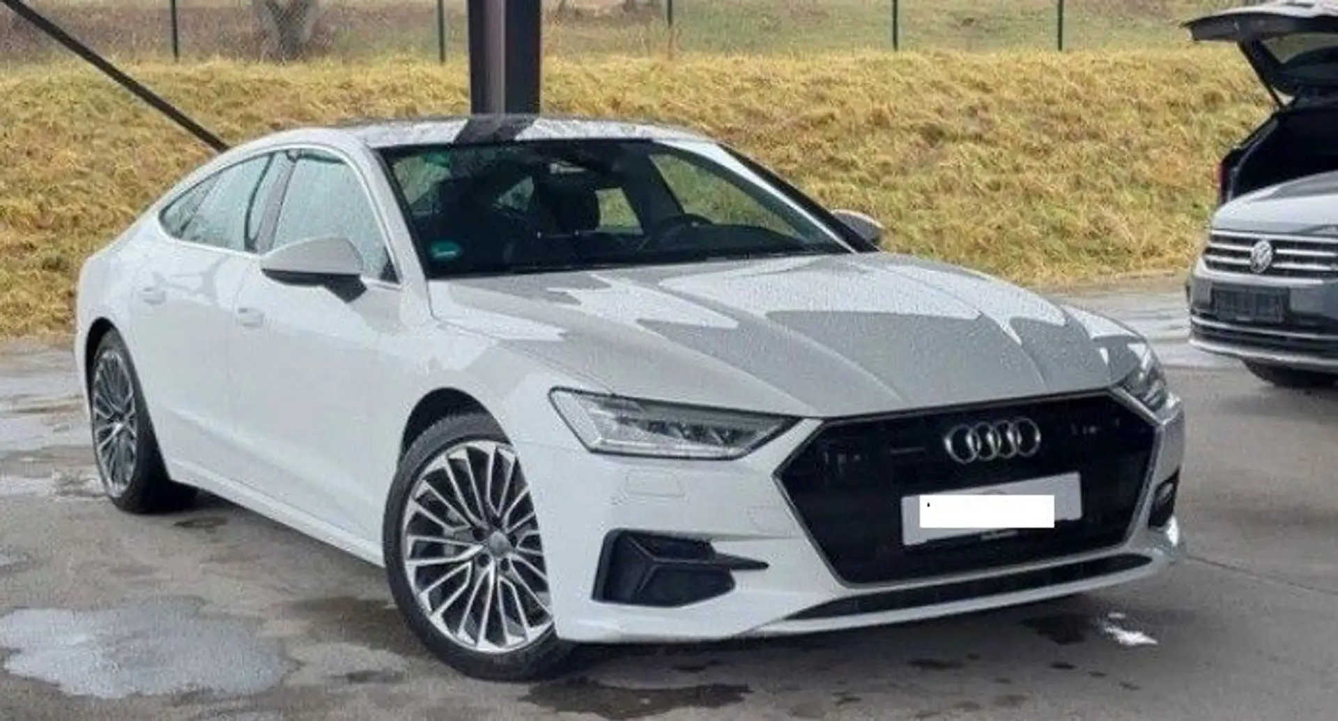Audi A7 Sportback 50 TFSI e quatt/Virtual/Pano/19" Weiß - 1