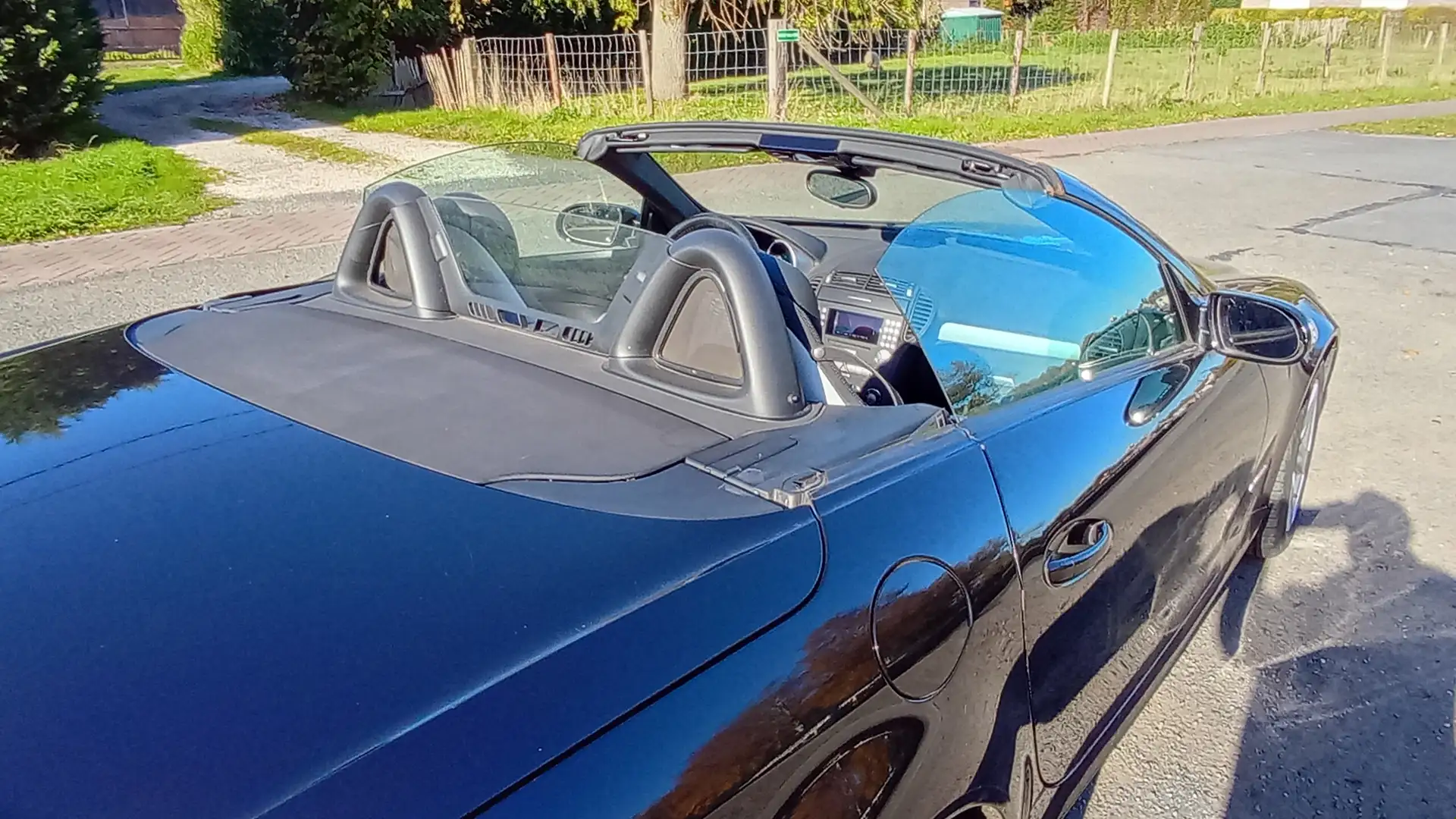 Mercedes-Benz SLK 200 SLK 200 Kompressor Automatik Zwart - 2