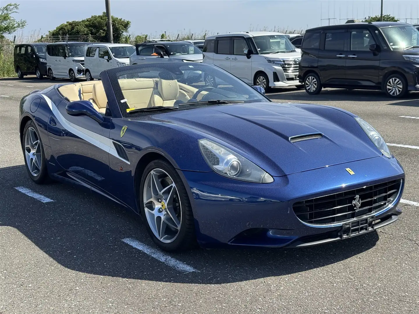 Ferrari California 2009 Perfect / Slechts 46.000 KM (BTW AUTO) Blauw - 1