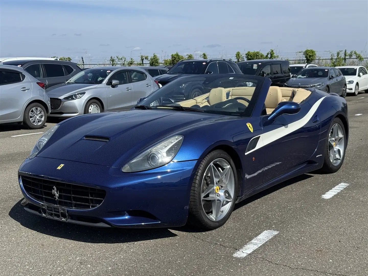Ferrari California 2009 Perfect / Slechts 46.000 KM (BTW AUTO) Blauw - 2