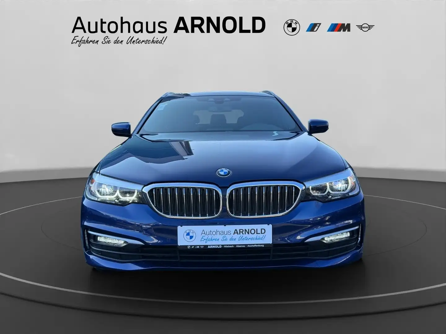 BMW 520 d Touring HiFi Panoramadach Komfortzugang RFK Blauw - 2