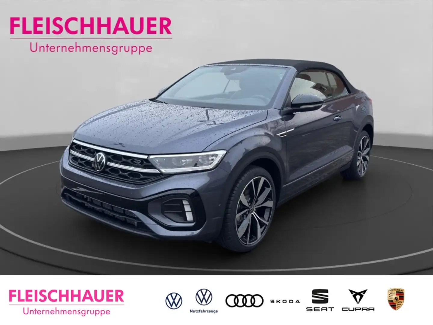 Volkswagen T-Roc Cabriolet R-Line 1.5 l TSI 110 KW (150PS) Grau - 1