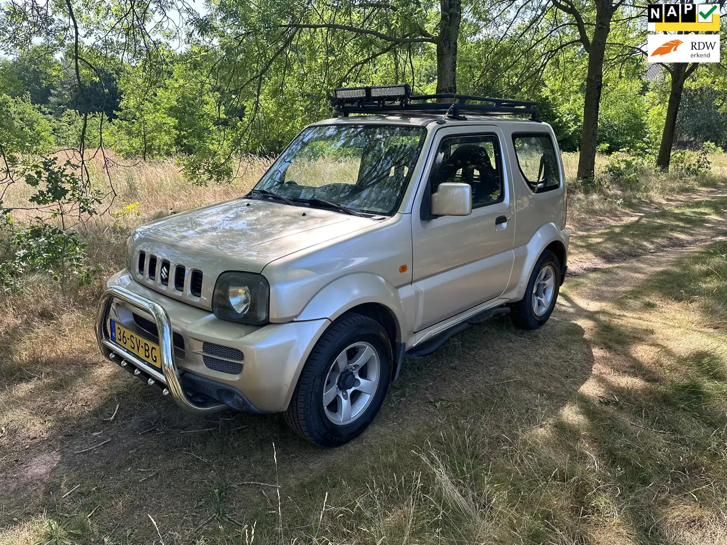Suzuki Jimny 1.3 Exclusive apk t/m 05-12-2025 Beige - 1