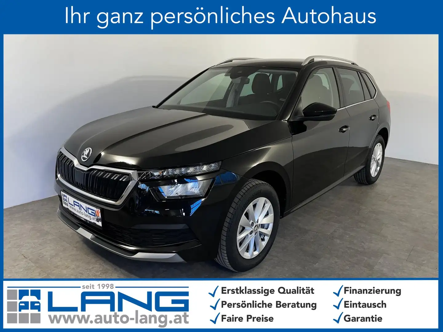 Skoda Kamiq Ambition 1.0 TSI OPF LED*RÜCKFAHRKAMERA*SMART L... Schwarz - 1