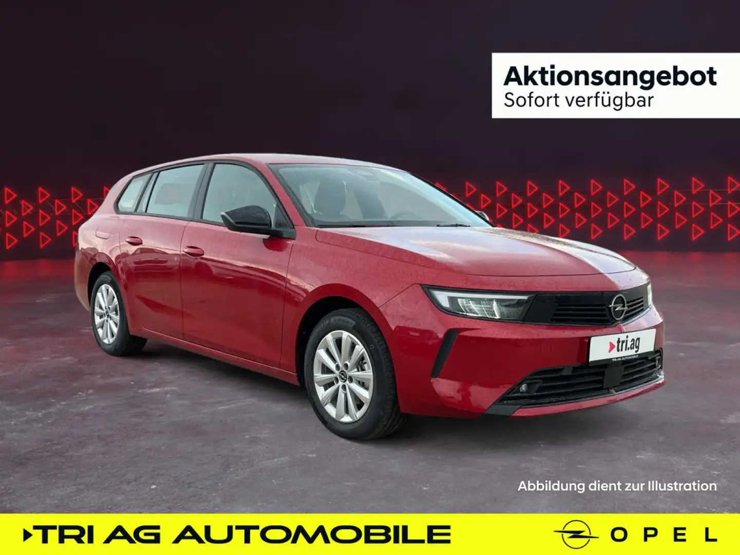 Opel Astra Sports Tourer Enjoy Klimaautomatik PDC vo+hi LED-F Rot - 1