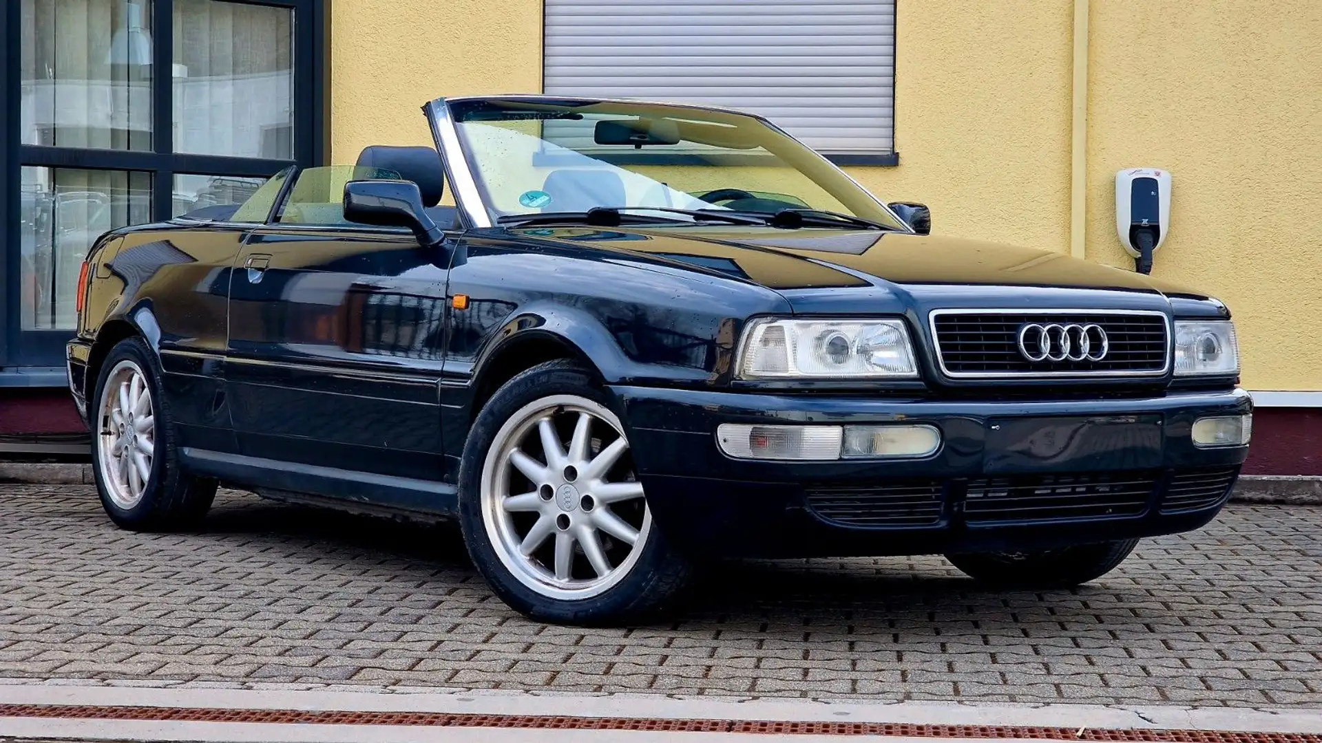 Audi Cabriolet (80) Vollleder El. Verdeck 2,6 Benz. Schwarz - 1