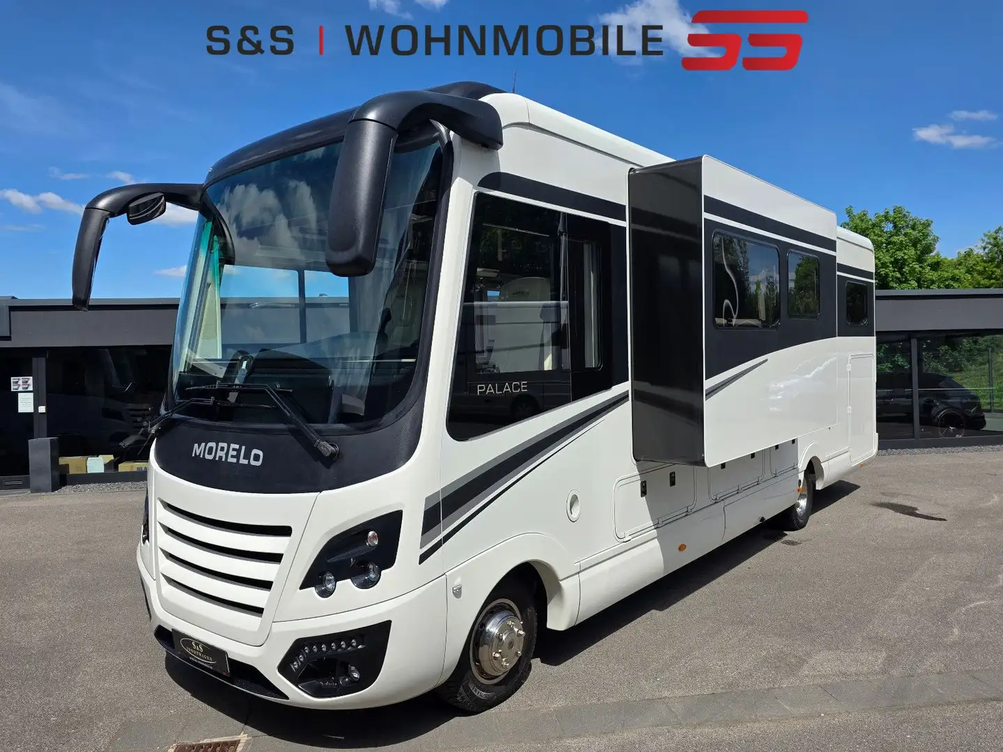 Morelo Palace 88LB Slide Out*1.Hd./Gastank/Lithium/E&P* Weiß - 1