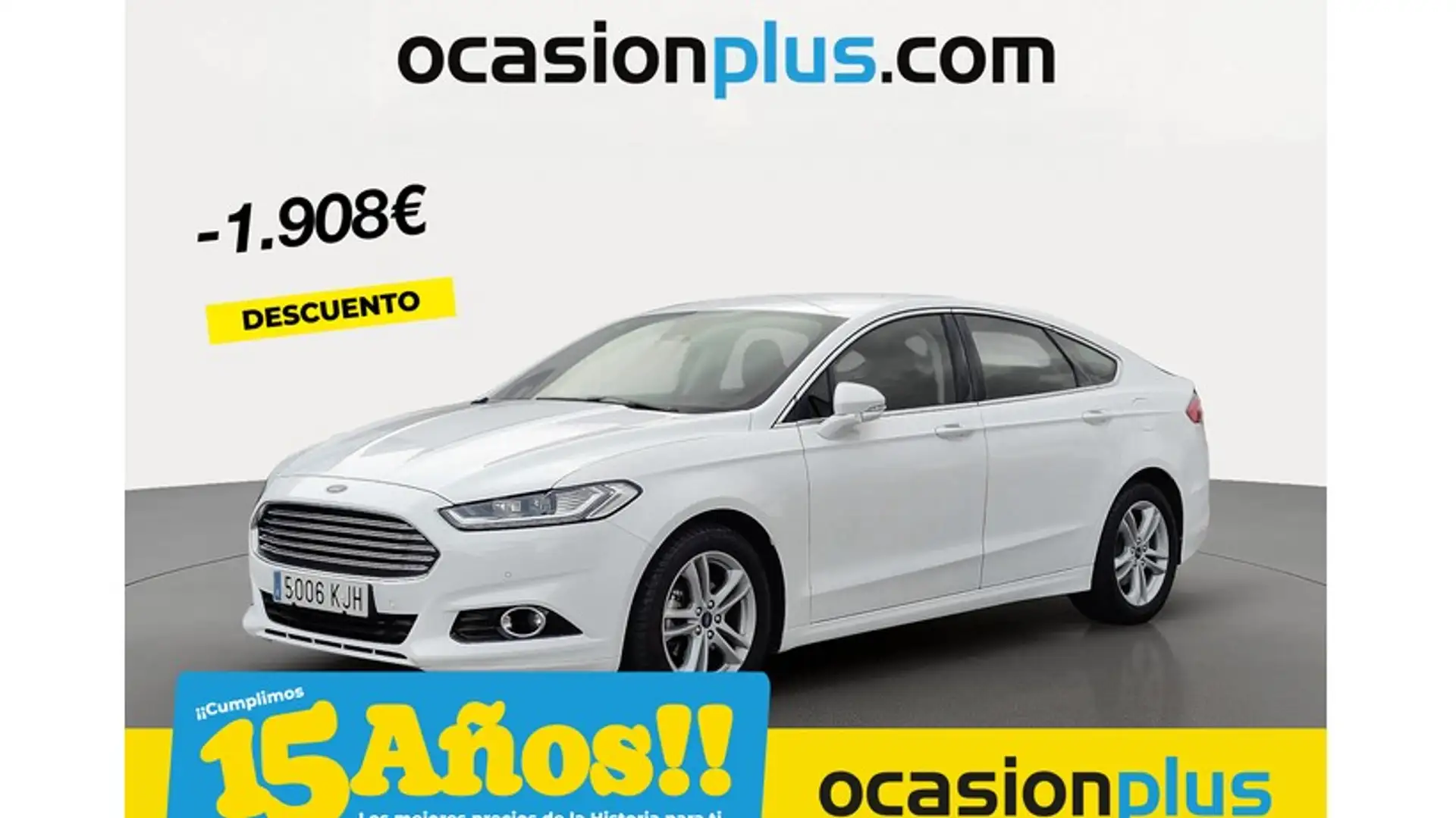 Ford Mondeo 1.5 EcoBoost Titanium 160 Blanc - 1